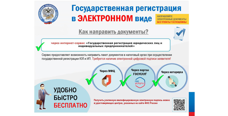 ЕЦР Саратовской области сообщает о преимуществах подачи документов на государственную регистрацию в электронном виде..